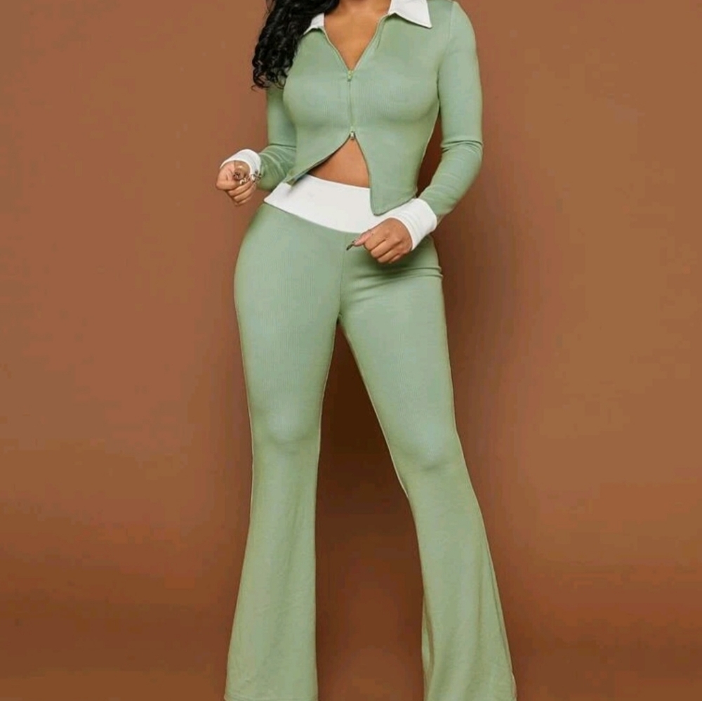 Green track set